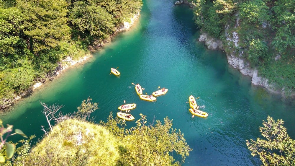 In kayak nel canyon dell’Astico