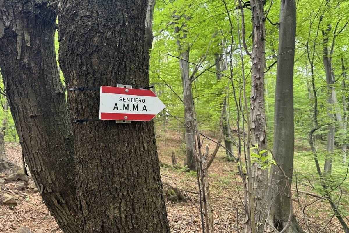 Camminata lungo il sentiero AMMA